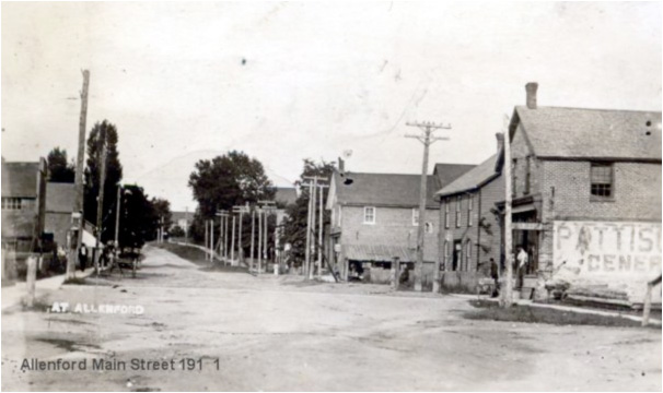 Main street Allenford