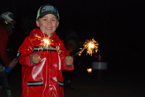 First time sparkler.