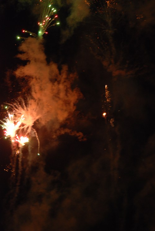 Fireworks were great.